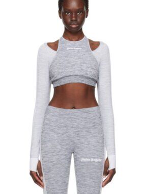Palm Angels Gray Seamless Top (NWT) Size XS